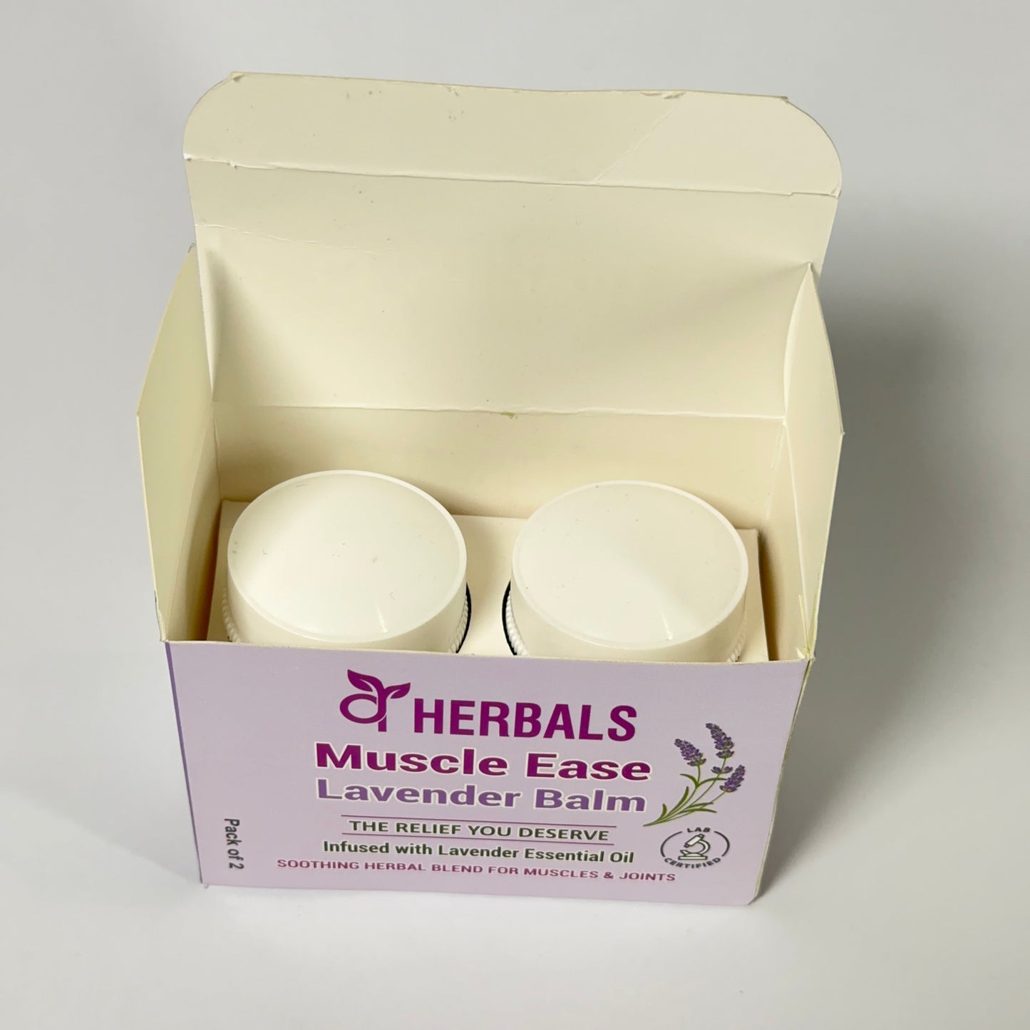 Muscle Ease Lavender Balm (Pack Of 2)