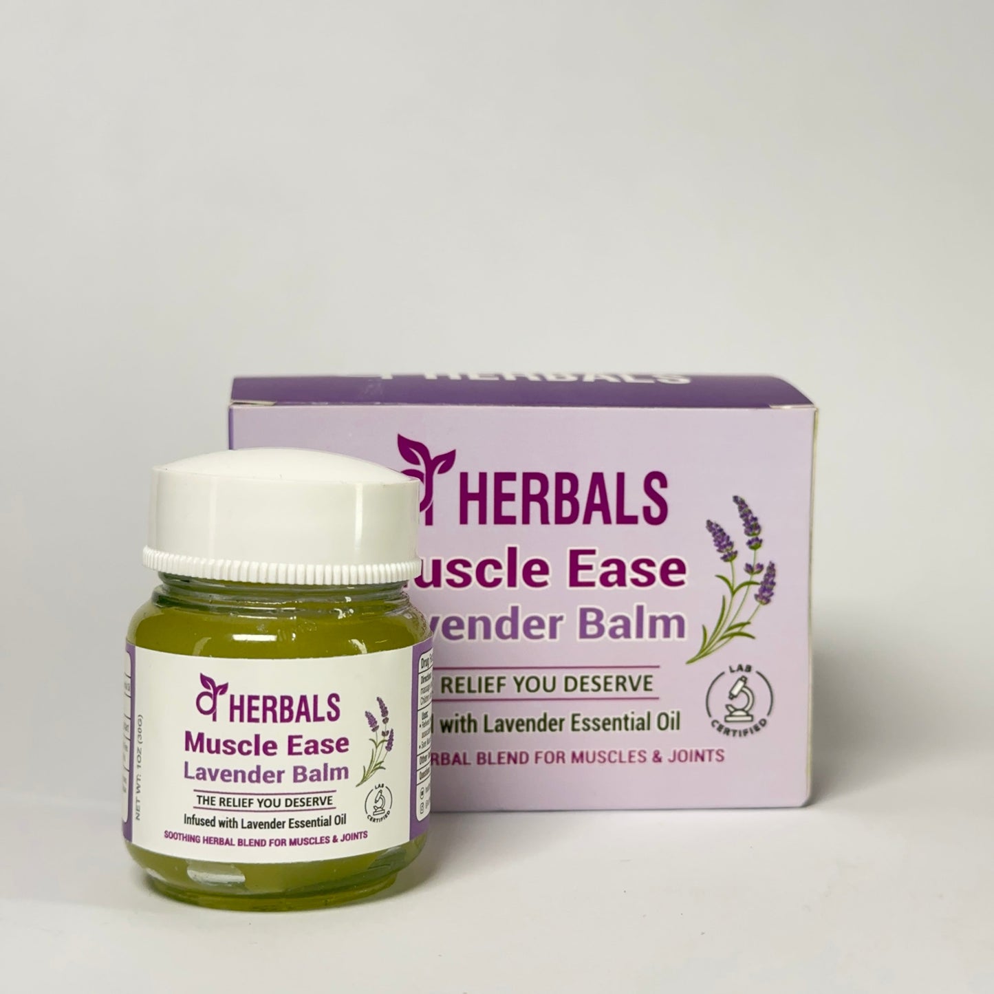 Muscle Ease Lavender Balm (Pack Of 2)