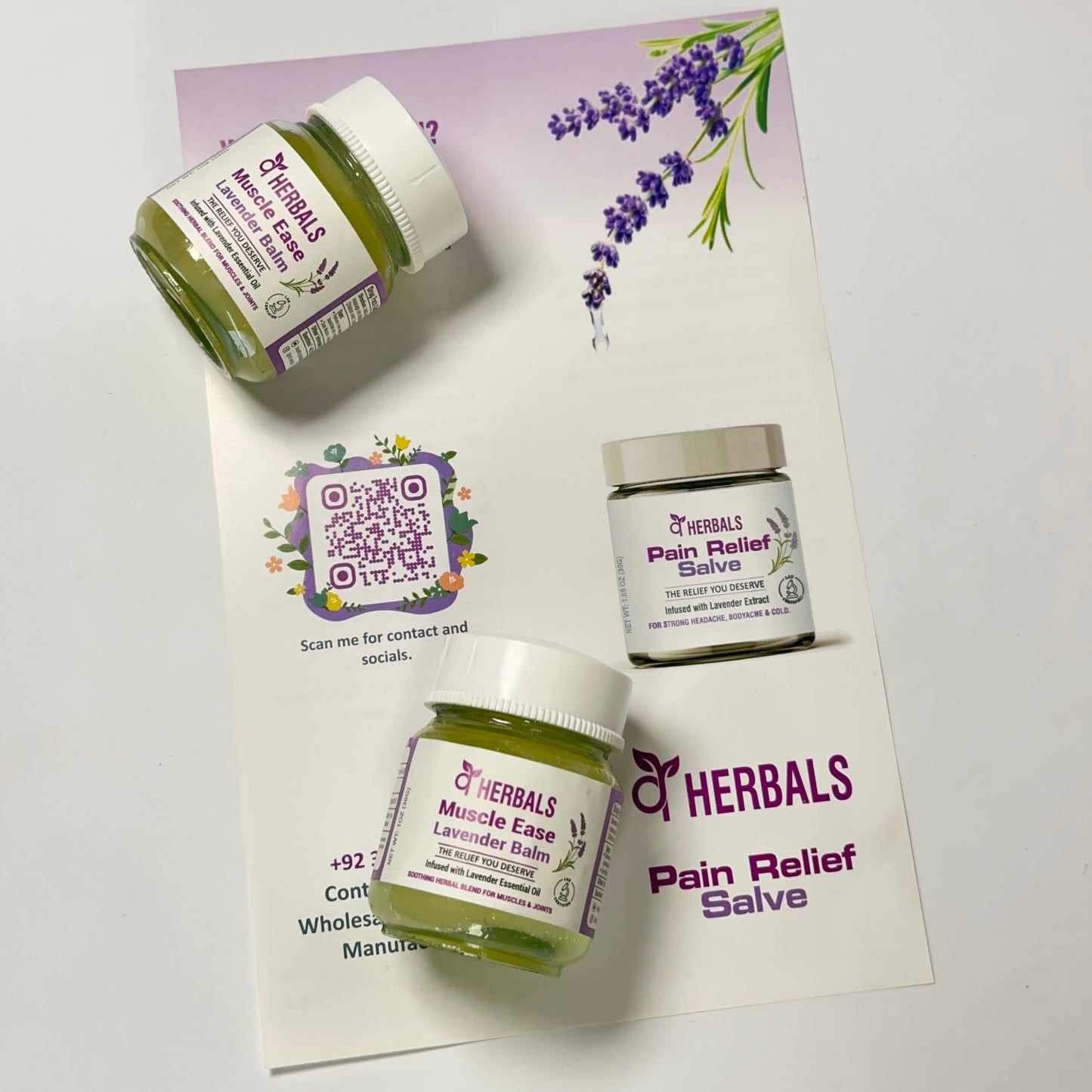Muscle Ease Lavender Balm (Pack Of 2)