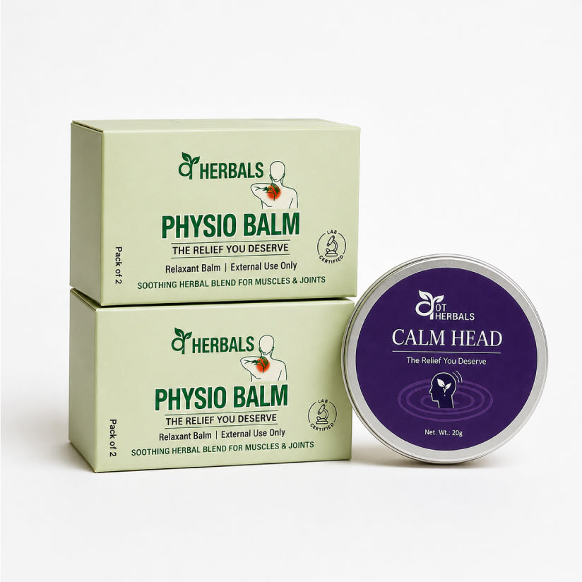 2 Packs of Physio Balms + 1 Calm Head FREE