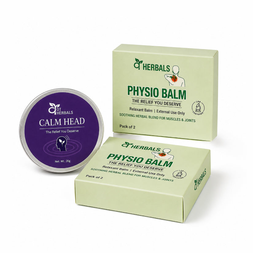 2 Packs of Physio Balms + 1 Calm Head FREE